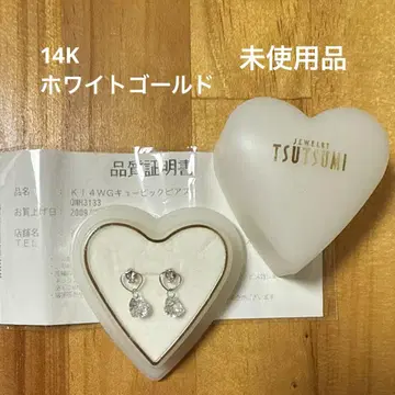 츠츠미 주얼리 K14 WG 귀걸이