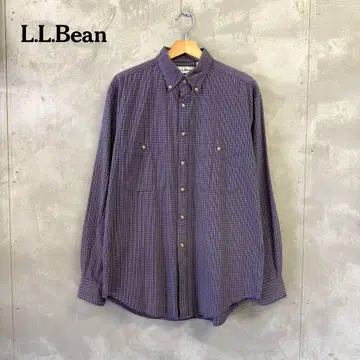 90's L.L. BEAN 체크 셔츠 엘엘빈