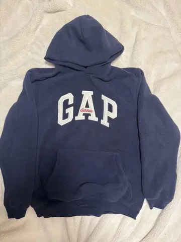 GAP 애슬레틱 네이비 후드 부착 후드티 M
