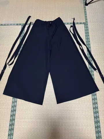 플레인 와이드 토 더비 슈즈 하카마