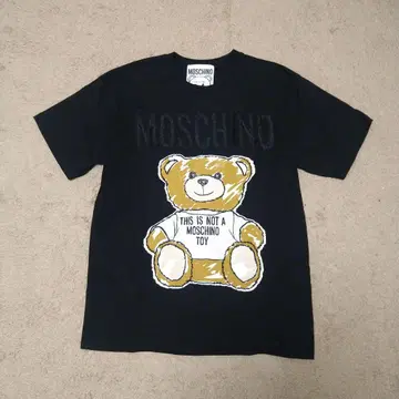 MOSCHINO 모스키노 테디베어 베어T 블랙