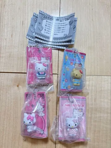 헬로키티 패키지 미니어처 컬렉션 4종