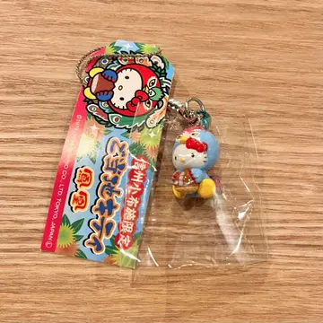 지역 한정 키티 신슈 오부세 한정판 봉황 밤 스트랩