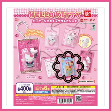 HELLO KITTY 패키지 미니어처 컬렉션 가챠 일광화상