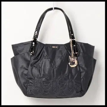 [ 택 포함 새상품 ] ANNA SUI 글리터 백 토트백 나비