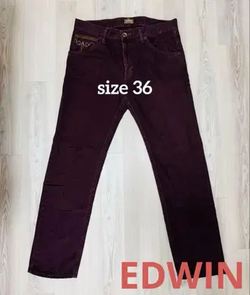 EDWIN XVS403 에드윈 컬러 데님 팬츠