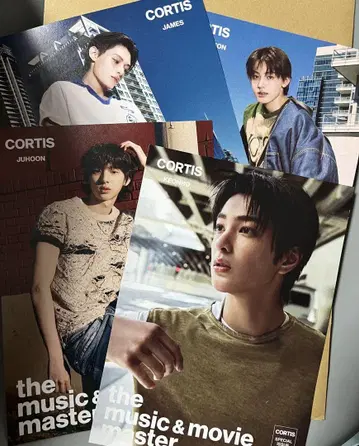 CORTIS 코르티스 HMV 플라이어 컴프 컴플리트 4장