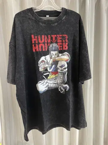 HUNTER x HUNTER 히소카 빈티지 T셔츠