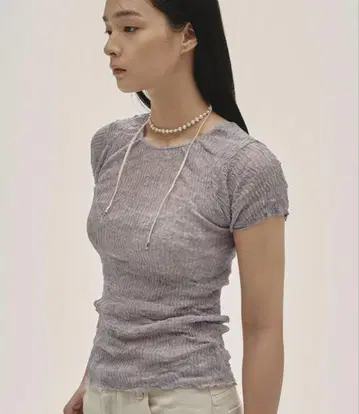 todayful 2way Sheer Knittops