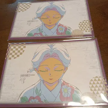 귀멸의 칼날 ufotable dining 엽서 세트 기둥 연습편