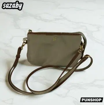 sazaby 사자비 숄더백 베이지 여성용 브랜드