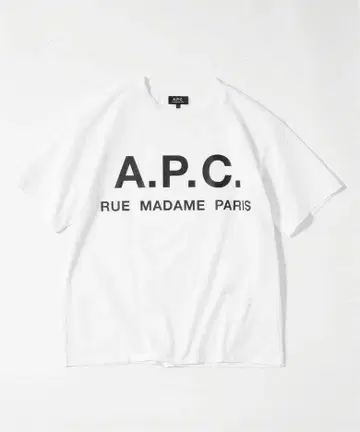 최종 가격 A.P.C x EDIFICE 프린트T셔츠