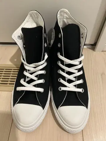 CONVERSE 하이컷 스니커즈 블랙 24.0cm