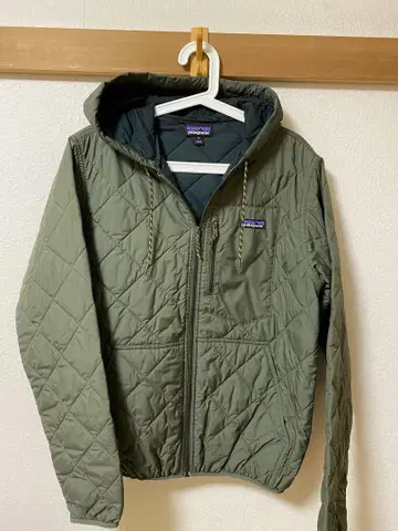 patagonia 퀼팅 자켓 M 올리브 그린
