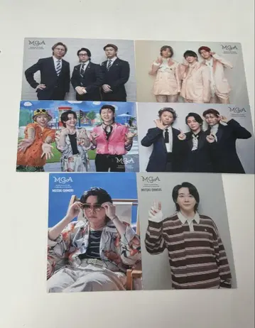 Mrs. GREEN APPLE & 오모리 모토키 MGA 포토 카드