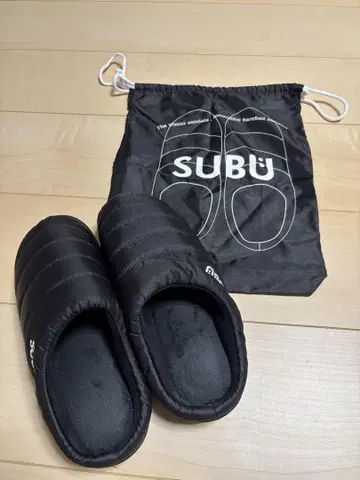 SUBU 블랙 사이즈 0 ( 22~23.5cm )
