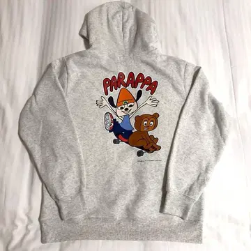 파라파라 래퍼 후드티 오트밀