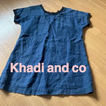 Khadi and co 린넨 튜닉 원피스