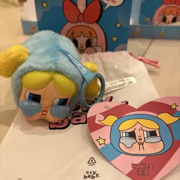 POPMART crybaby 크라이베이비 파워퍼프 버블스