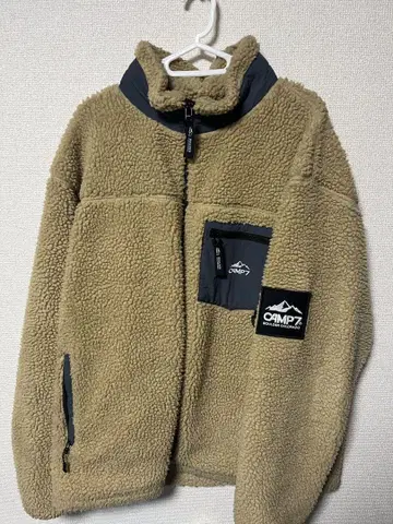 CAMP7 플리스 자켓 베이지