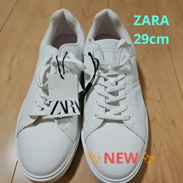 ZARA 화이트 스니커즈 NEW