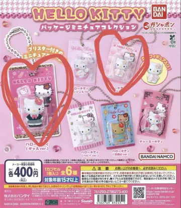 Hello Kitty 헬로키티 패키지 미니어처 갸루키티