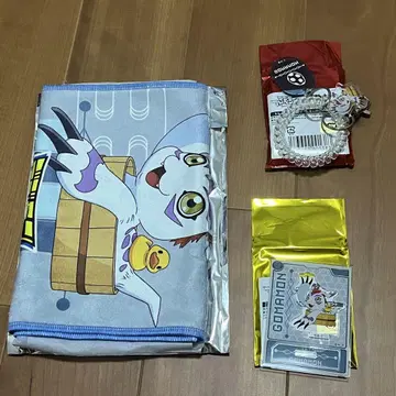 디지몬 극락탕 콜라보 세트