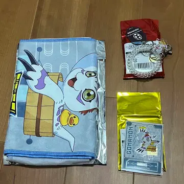 디지몬 극락탕 콜라보 세트