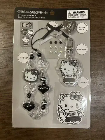 헬로키티 데코레이션 세트