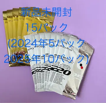 EPOCH 2024 2025 J리그 J카드 미개봉 새상품 15팩