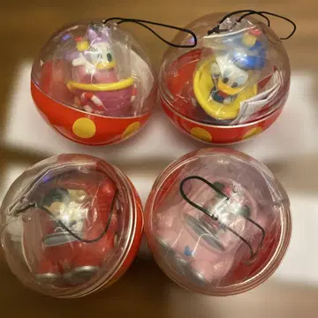 도쿄 디즈니 리조트 캡슐 토이 4개 세트