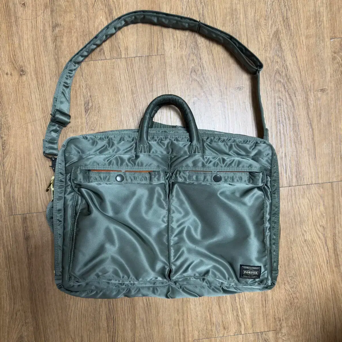 Porter Document Bag W ZIP 3way Document Bag