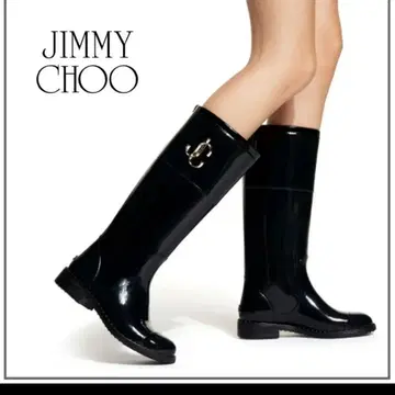 [ 레어 ] JIMMY CHOO 워터프루프 레인부츠 완판템