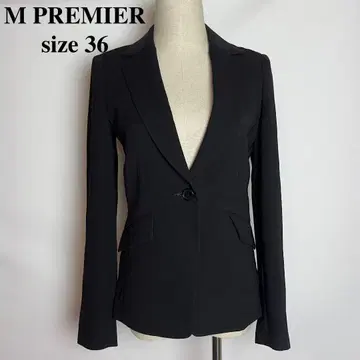 M-PREMIER 엠프리미어 자켓 블랙 새상품급 무지 054