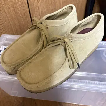 Clarks 왈라비 WALLABEE UK 규격 메이플 스웨이드