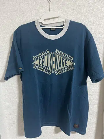 Deluxeware 12.5oz 천축 프린트 링거 T셔츠