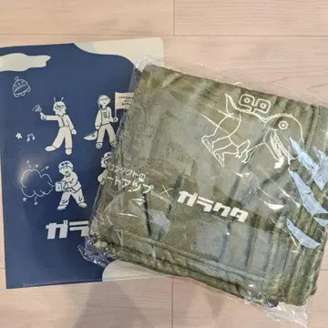 하트업 x 가라쿠타 담요 클리어 파일