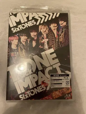 SixTONES IMPACT Blu-ray 최초 한정판