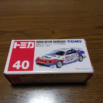 토미카 NISSAN SKYLINE RACING (R34) 40