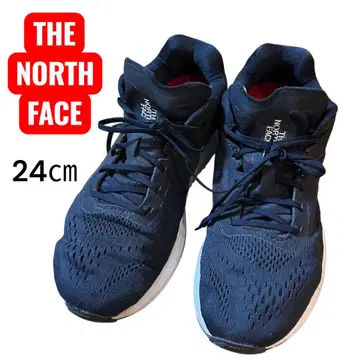 THE NORTH FACE 블랙 러닝화 24cm