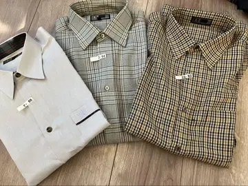 DAKS 긴팔 셔츠 3종 세트 클리닝 완료 하자품 장기 보관