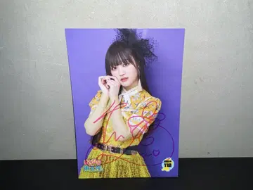 이기가리 도호쿠산 타치바나 카렌 브로마이드 (사인 뒷코멘트 있음)