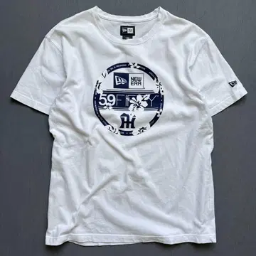 NEW ERA 한신 타이거즈 하이비스커스 T셔츠 뉴에라
