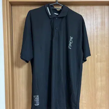 TANGRAM 블랙 피케 셔츠