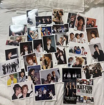 KAT-TUN 공식 사진 33장 + 부록 2권