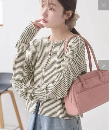 [ 앞뒤 2WAY ] 서멀 퍼프 가디건