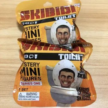 SKIBIDITOILET 스키비디 화장실 미스터리 피규어 2개 세트