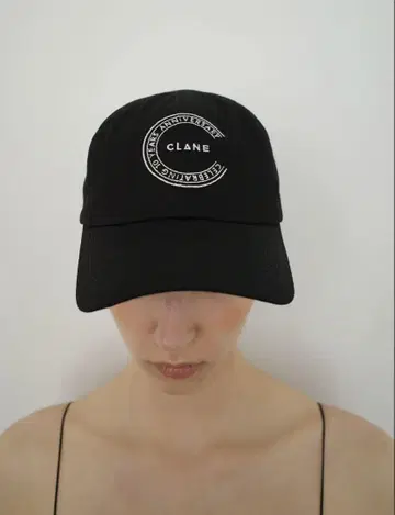 CLANE 10th LOGO CAP 아이보리