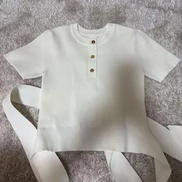 RANCLIC 화이트 반팔 T셔츠
