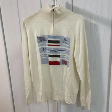 [ 새상품급 ] Munsingwear 마운싱 집업 스웨터 M 얇은 소재